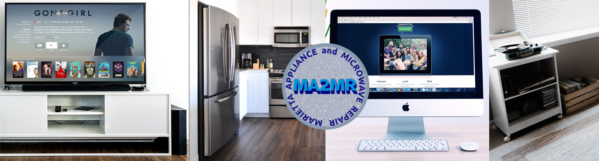 consumer electronics appliances repaired by Marietta Appliance & Microwave Repair